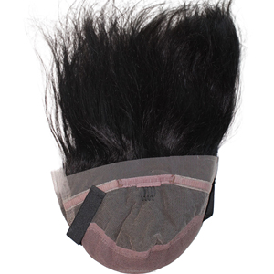 Pelucas de encaje frontal vietnamitas con cabello virgen vietnamita natural de doble trama y cutícula alineada, de color natural, que se pueden rizar. - Product Image 6