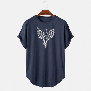 New Manufacture <b>Top</b> Men 100% Cotton <b>Patchwork</b> Plain Short Sleeve T-Shirt for Men With Logo Print - Product Image 4