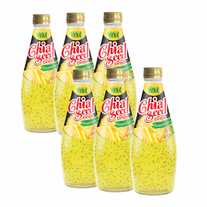 เครื่องดื่มเมล็ดเจียค็อกเทล290มล. ปราศจากน้ำตาลฉลากส่วนตัวสั่งตรงจากโรงงาน - Product Image 1