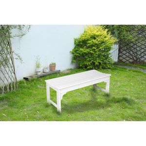 Banco Adirondack de HDPE para Todo Clima con Textura de Madera, Asiento de Polimadera Resistente a los Rayos UV para Patio, Jardín y Balcón - Product Image 1