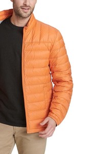 Veste d'hiver matelassée décontractée pour homme avec capuche, manteau chaud rembourré en softshell, fermeture éclair intégrale, pour temps froid - Fournisseur de vêtements en gros - Product Image 3