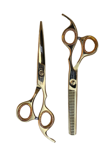 Ensemble de ciseaux à effiler professionnels pour barbier, ciseaux de coiffure pour salon, outil de coupe de cheveux, fournitures de beauté - Product Image 6