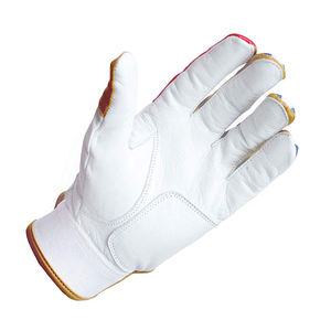Gants de baseball unisexes en cuir véritable de haute qualité, à doigts entiers, confortables, pour adultes, pour le softball et les sports. - Product Image 2