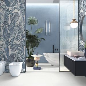 กระเบื้องพอร์ซเลนแกะสลักลาย 600x1200 มม. สำหรับตกแต่งผนังล็อบบี้โรงแรมหรู ดีไซน์เรียบหรูสไตล์รัสติก เหมาะสำหรับตกแต่งภายในอาคารสำนักงาน - Product Image 1