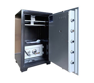 Coffre-fort YUNOS YNX-100CC Écologique, Antirouille, Durable, Étanche, Ignifuge, Accès par Code/Clé/Mot de Passe, Revêtement Poudré, pour Maison et Bureau 2026 - Product Image 5