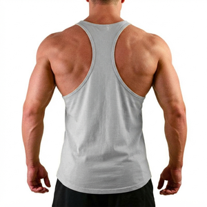 Custom OEM And ODM Bodybuilding Stringer <b>Singlets</b> <b>for</b> <b>Men</b> Sleeveless Gym Tank Tops Lightweight Fitness Apparel Manufacturer - Product Image 2