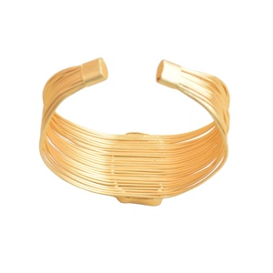 Ready to Ship Adjustable Brass <b>Bracelet</b> Rhodium Plated Minimalist Handmade Women Fashion Jewelry Ready to Ship Wholesale - Product Image 4