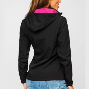 Chaquetas Impermeables de Nailon Reversibles Ligeras Personalizadas al por Mayor, Chaquetas Unisex Resistentes al Viento con Cierre de Cremallera, Servicio OEM - Product Image 5