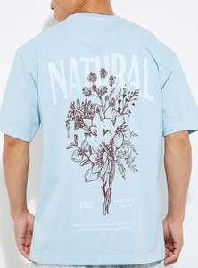 เสื้อยืดแฟชั่นผู้ชาย UrbanFlex ผ้าฝ้ายเนื้อนุ่ม พิมพ์ลาย ดีไซน์ลำลอง สไตล์สตรีท สวมใส่สบาย - Product Image 2