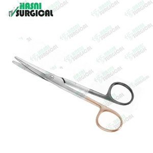 Tijeras de operación rectas de acero inoxidable de la mejor calidad, instrumentos quirúrgicos de Hasni Surgical CE ISO aprobado - Product Image 3