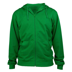 Sudadera con capucha y cremallera para hombre, 100% algodón, estampada, de invierno, ODM, con efecto lavado a la piedra - Product Image 1
