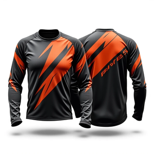 Jerseys de Motocross de Talla Grande para Exteriores, Fabricación Personalizada, Diseño Propio, Duraderos, de Secado Rápido, la Mejor Calidad, Jerseys de Motocross de Pakistán - Product Image 4