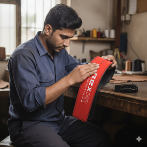 เข็มขัดยกน้ำหนักหนัง Rexfit Sports สำหรับออกกำลังกาย ช่วยพยุงหลัง เสริมสร้างความแข็งแรง เหมาะสำหรับยิมและการยกน้ำหนัก - Product Image 5