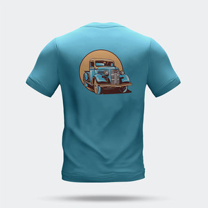 เสื้อยืดแฟชั่นผู้ชายลายกราฟิก DTF ผ้าฝ้ายนุ่มสบาย สวมใส่สบายๆ มีสไตล์ - Product Image 6