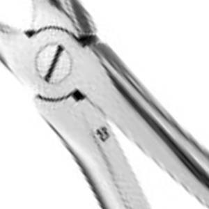 Pinzas de Extracción Dentales Quirúrgicas para Molares Superiores Dentados de 18 Pulgadas, Instrumento de Cirugía Oral de Acero Inoxidable - Product Image 5