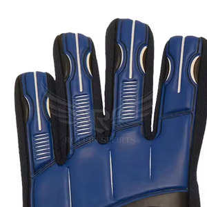 Gants de gardien de but professionnels en cuir de haute qualité, confortables, respirants, imperméables, protection UV, sangle de poignet réglable avec crochet - Product Image 4