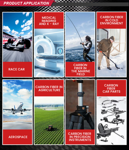 נוקשות גבוהה 30 מ "מ 40 מ" מ סיבי פחמן צינור סיבי פחמן 70 מ "מ 3k צינור צינור צינור צינור פחמן - Product Image 6