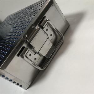 Surgical Stainless Steel Sterilization Basket Autoclave Sterilization Tray Surgical Instruments <b>Box</b> - Product Image 3