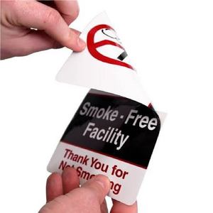 Custom Waterproof Double-Sided PVC Vinyl Window Stickers Full Color Front Adhesive Brand Logo Glass <b>Decals</b> for Shops Offices - Product Image 6