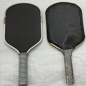 Pala de Pickleball Portátil para Niños con Núcleo de Espuma Boom, Borde Brillante Electrochapado de 16 mm, Placa de Peso Dorada, Fibra de Carbono Ligera - Product Image 2