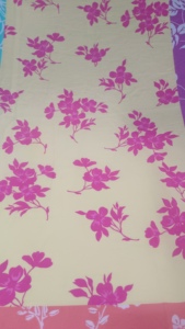 Tissu en crêpe georgette de qualité supérieure avec impression numérique, matière fluide et douce pour sari, kurti, robe - Product Image 3