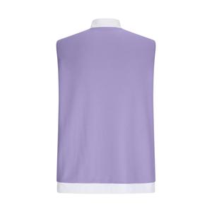 Débardeur Homme en Maille Gaufrée sans Manches avec Col Montant et Fermeture Éclair, Gilet Musculation avec Poche Zippée, T-shirt Léger et Respirant - Product Image 2