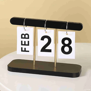 Calendario Giornaliero Riutilizzabile, Decorazione da Scrivania e Accessori per la Casa, Ideale come Prop per Fotografia - Product Image 1