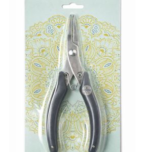 LUMINEX IMPEX <b>Bent</b> <b>Nose</b> <b>Pliers</b> Fine Non-Serrated Tips Jewelry Making Beading Crafting Jewelry Plating Lightweight Stainless - Product Image 6