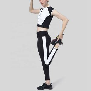 Nouveaux Leggings pour femmes Fitness Polyester Spandex fait femmes collants Leggings - Product Image 5