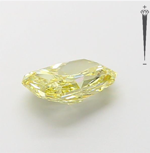 Diamante Cultivado en Laboratorio con Certificación IGI, Corte Radiante de 1.04 CT, Color Amarillo Fantasía, Claridad VVS2, CVD LG 792675381, ROYAL GEMS PARA JOYERÍA - Product Image 2