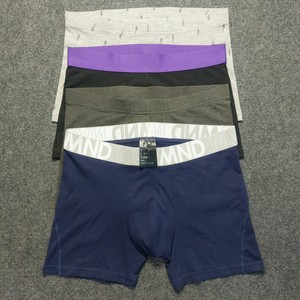 กางเกงบ็อกเซอร์ผู้ชายผ้าฝ้าย100% ใส่สบายสีพื้นตรงจากบังคลาเทศ - Product Image 2