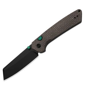 Cuchillos Plegables Ligeros con Hoja de Punta Caída Afilada, Empuñadura Verde Cómoda y Práctica Apertura con Perno para el Pulgar para Actividades al Aire Libre - Product Image 2