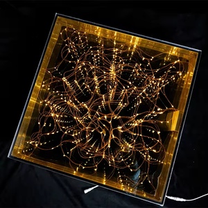 Ilumina la Pista de Baile para <span class=keywords><strong>el</strong></span> <span class=keywords><strong>Escenario</strong></span> de la Boda. Boda al Aire Libre. Lámparas de Diodo Emisor de Luz Magnéticas 3D. - Product Image 2