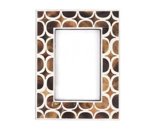 HANDICRAFTS ZONE HCZ-246 Resin Offset Printed 1 Color Lightweight Rectangle <b>Photo</b> <b>Frame</b> <b>6x4</b> Inch Vertical Tabletop Display - Product Image 1