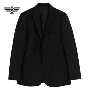 Conjunto de Uniforme Escolar de Algodón Personalizado, Blazer Formal para Estudiantes, Chaqueta, Camisa, Corbata, Pantalones para Hombre, Logotipo Personalizado, Color Personalizado - Product Image 3