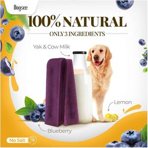 Masticables de Leche de Yak del Himalaya con Arándanos para Perros, Sin Granos, Naturales, de Larga Duración, Altos en Proteínas, para la Salud Dental, Snack Orgánico - Product Image 2