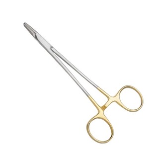 TC Crile Wood Manual Needle Holder 12cm <b>Tungsten</b> Carbide Surgical Suture Instrument Power Grip ISO 13485 Certified OEM Supplier - Product Image 4