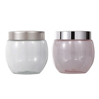 Xypackaging Pots ronds vides en plastique PET pour masques faciaux 250ml 8oz Pots cosmétiques ronds transparents pour masques faciaux Prix de gros