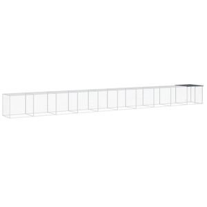 Jaula para Pollos de Acero Galvanizado Antracita Resistente, Jaula para Animales de Larga Duración - Product Image 2
