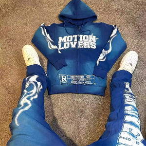 Ensemble de survêtement d'hiver personnalisé pour femme avec logo, hauts longs, crop top, shorts, pantalon à capuche décontracté avec poches non tissées, collection basique - Product Image 1