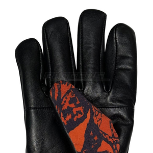 Custom Leather <b>Gloves</b> Orange Tree Camo New Arrival Fashionable Sports Warm Winter Outdoor <b>Gloves</b> for Men Women - Product Image 3
