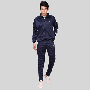 FASHION SUTRA Survêtement Homme Automne Taïwanais Uni Coupe Slim Extensible 4 Directions à Capuche en Spandex/Polyester Respirant Durable Réfléchissant - Product Image 2