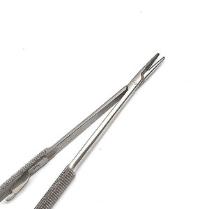 High Precision Stainless Steel Microvascular Needle <b>Holder</b> Microsurgery Vascular Procedures Manual Mol Safety Standard CE - Product Image 6