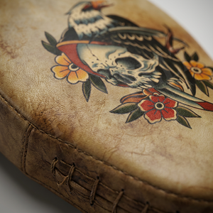 Guantes de Boxeo y Artes Marciales de Cuero con Diseño Personalizado OEM Estilo Vintage, Almohadillas Curvas para Entrenamiento y Sparring - Product Image 4
