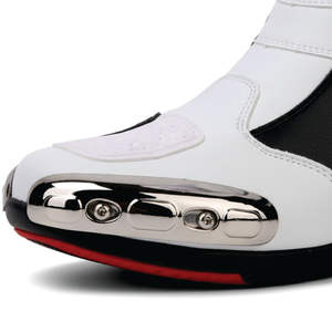 Chaussures en cuir pour moto homme, bottes de course en cuir pour garçons, équipement de tourisme pour pilotes, vêtements en cuir pour course automobile 2026 - Product Image 5