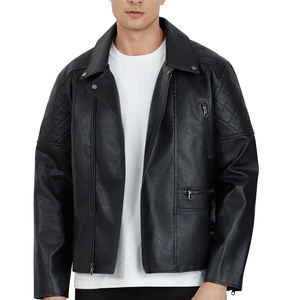 Chaqueta de Cuero para Hombre de Buena Calidad, Ligera y Cómoda, Diseño 2026, Chaqueta de Cuero de Moda - Product Image 1