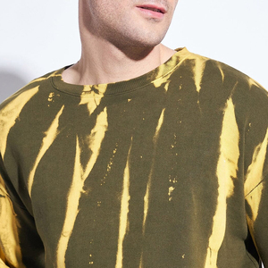 Survêtements de course légers tie-dye 100 % coton respirants et confortables avec cordon de serrage, coupe ajustée pour l'été - Product Image 5