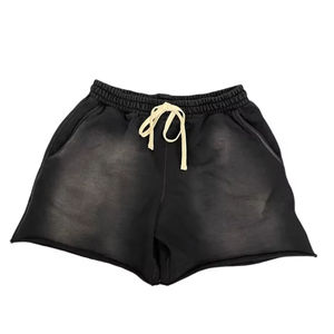 Pantalones Cortos Deportivos con Logotipo Personalizado 2026, Lavado Ácido, Ideales para Entrenamiento, Atléticos, de Poliéster y Algodón, Ropa Casual para Hombre - Product Image 6