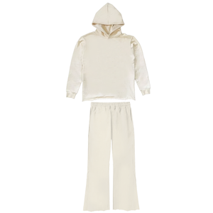 Ensemble de survêtement vintage pour homme avec sweat à capuche zippé intégral unisexe imprimé sur mesure et pantalon de survêtement empilé délavé à l'acide - Product Image 4