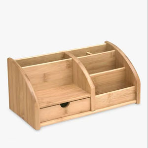 Porte-couverts décoratif en bois pour buffets, restaurants et présentoirs de services de traiteur - Product Image 1
